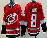 Men's Carolina Hurricanes #8 Brent Burns Red Authentic Jersey,baseball caps,new era cap wholesale,wholesale hats
