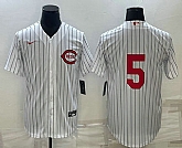 Men's Cincinnati Reds #5 Johnny Bench 2022 White Field of Dreams Stitched Baseball Jersey,baseball caps,new era cap wholesale,wholesale hats