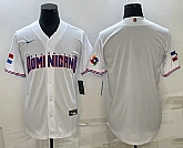Men's Dominican Republic Baseball 2023 White World Baseball With Patch Classic Stitched Jersey,baseball caps,new era cap wholesale,wholesale hats