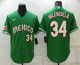 Men's Mexico Baseball #34 Fernando Valenzuela Number Green 2023 World Baseball Classic Stitched Jersey,baseball caps,new era cap wholesale,wholesale hats