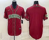 Men's Mexico Baseball Blank 2023 Red World Baseball With Patch Classic Stitched Jerseys,baseball caps,new era cap wholesale,wholesale hats