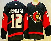 Men's Ottawa Senators #12 Alex DeBrincat Black 2022 Reverse Retro Authentic Jersey,baseball caps,new era cap wholesale,wholesale hats