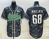 Men's Philadelphia Eagles #68 Jordan Mailata Grey Camo With Super Bowl LVII Patch Cool Base Stitched Baseball Jersey,baseball caps,new era cap wholesale,wholesale hats