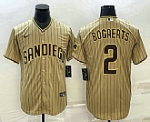 Men's San Diego Padres #2 Xander Bogaerts Grey With Patch Cool Base Stitched Baseball Jersey,baseball caps,new era cap wholesale,wholesale hats