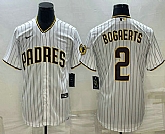 Men's San Diego Padres #2 Xander Bogaerts White With Patch Cool Base Stitched Baseball Jersey,baseball caps,new era cap wholesale,wholesale hats