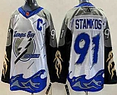 Men's Tampa Bay Lightning #91 Steven Stamkos White 2022 Reverse Retro Authentic Jersey,baseball caps,new era cap wholesale,wholesale hats