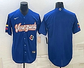 Men's Venezuela Baseball Blank 2023 Royal World Classic Stitched Jerseys,baseball caps,new era cap wholesale,wholesale hats