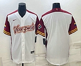 Men's Venezuela Baseball Blank 2023 White World Classic Stitched Jerseys,baseball caps,new era cap wholesale,wholesale hats