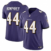 Men & Women & Youth Baltimore Ravens #44 Marlon Humphrey Purple 2023 F.U.S.E Vapor Jersey,baseball caps,new era cap wholesale,wholesale hats