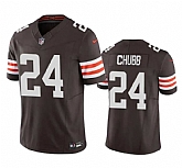 Men & Women & Youth Cleveland Browns #24 Nick Chubb Brown 2023 F.U.S.E. Vapor Untouchable Limited Stitched Jersey,baseball caps,new era cap wholesale,wholesale hats