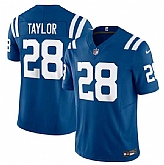 Men & Women & Youth Indianapolis Colts #28 Jonathan Taylor Blue 2023 F.U.S.E Vapor Untouchable Stitched Football Jersey,baseball caps,new era cap wholesale,wholesale hats