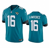 Men & Women & Youth Jacksonville Jaguars #16 Trevor Lawrence Teal 2023 F.U.S.E Vapor Untouchable Limited Stitched Jersey,baseball caps,new era cap wholesale,wholesale hats