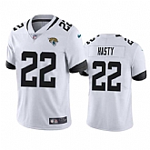 Men & Women & Youth Jacksonville Jaguars #22 JaMycal Hasty White Vapor Untouchable Limited Stitched Jersey,baseball caps,new era cap wholesale,wholesale hats