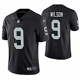 Men & Women & Youth Las Vegas Raiders #9 Tyree Wilson Black 2023 Draft Vapor Limited Stitched Football Jersey,baseball caps,new era cap wholesale,wholesale hats