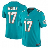 Men & Women & Youth Miami Dolphins #17 Jaylen Waddle Aqua 2023 F.U.S.E Vapor Limited Stitched Football Jersey,baseball caps,new era cap wholesale,wholesale hats