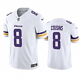 Men & Women & Youth Minnesota Vikings #8 Kirk Cousins White 2023 F.U.S.E. Vapor Untouchable Stitched Jersey,baseball caps,new era cap wholesale,wholesale hats