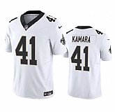 Men & Women & Youth New Orleans Saints #41 Alvin Kamara White 2023 F.U.S.E. Vapor Untouchable Limited Stitched Jersey,baseball caps,new era cap wholesale,wholesale hats