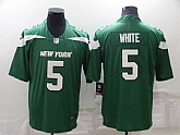 Men & Women & Youth New York Jets #5 Mike White Green Vapor Untouchable Limited Stitched Jersey,baseball caps,new era cap wholesale,wholesale hats