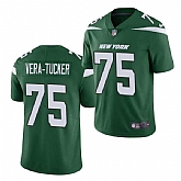 Men & Women & Youth New York Jets #75 Alijah Vera-Tucker Green Vapor Untouchable Limited Stitched Jersey,baseball caps,new era cap wholesale,wholesale hats