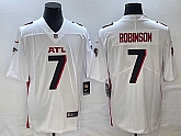 Men & Women & Youth Nike Atlanta Falcons #7 Bijan Robinson White 2023 NFL Draft Vapor Limited Jersey,baseball caps,new era cap wholesale,wholesale hats