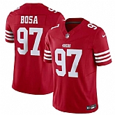 Men & Women & Youth San Francisco 49ers #97 Nick Bosa Red 2023 F.U.S.E. Vapor Untouchable Limited Stitched Football Jersey,baseball caps,new era cap wholesale,wholesale hats