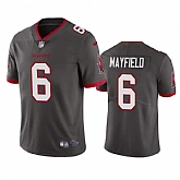 Men & Women & Youth Tampa Bay Buccaneers #6 Baker Mayfield Gray Vapor Untouchable Limited Stitched Jersey,baseball caps,new era cap wholesale,wholesale hats