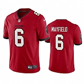 Men & Women & Youth Tampa Bay Buccaneers #6 Baker Mayfield Red Vapor Untouchable Limited Stitched Jersey,baseball caps,new era cap wholesale,wholesale hats