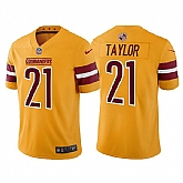 Men & Women & Youth Washington Commanders 21 Sean Taylor Gold Vapor Untouchable Stitched Football Jersey,baseball caps,new era cap wholesale,wholesale hats