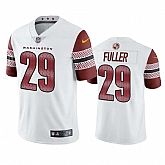 Men & Women & Youth Washington Commanders 29 Kendall Fuller White Vapor Limited Jersey,baseball caps,new era cap wholesale,wholesale hats