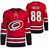 Men's Carolina Hurricanes #88 Martin Necas Red Stitched Jersey Dzhi,baseball caps,new era cap wholesale,wholesale hats