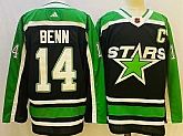 Men's Dallas Stars #14 Jamie Benn Black 2022-23 Reverse Retro Stitched Jersey,baseball caps,new era cap wholesale,wholesale hats