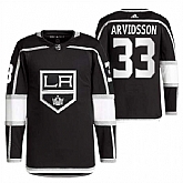 Men's Los Angeles Kings #33 Viktor Arvidsson Black Stitched Jersey Dzhi