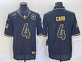 Men's New Orleans Saints #4 Derek Carr Black Gold 2020 Salute To Service Stitched NFL Nike Limited Jersey,baseball caps,new era cap wholesale,wholesale hats
