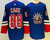 Men's New York Rangers #88 Patrick Kane Blue 2022 Reverse Retro Authentic Jersey Dzhi,baseball caps,new era cap wholesale,wholesale hats