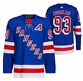 Men's New York Rangers #93 Mika Zibanejad Blue Stitched Jersey Dzhi,baseball caps,new era cap wholesale,wholesale hats