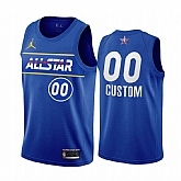 Men & Youth Customized 2021 Nike All-Star Jordan Brand Blue Game Swingman Finished Jersey,baseball caps,new era cap wholesale,wholesale hats