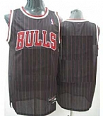 Men & Youth Customized Chicago Bulls Black Pinstripe Jersey,baseball caps,new era cap wholesale,wholesale hats