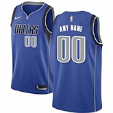 Men & Youth Customized Dallas Mavericks Nike Royal Swingman Icon Edition Jersey