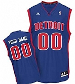 Men & Youth Customized Detroit Pistons Blue Jersey,baseball caps,new era cap wholesale,wholesale hats