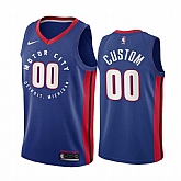 Men & Youth Customized Detroit Pistons Blue Nike Swingman 2020-21 City Edition Jersey,baseball caps,new era cap wholesale,wholesale hats