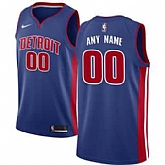 Men & Youth Customized Detroit Pistons Nike Blue Swingman  Icon Edition Jersey - Icon Edition,baseball caps,new era cap wholesale,wholesale hats