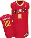 Men & Youth Customized Houston Rockets Red With Gold Jersey,baseball caps,new era cap wholesale,wholesale hats