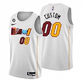 Men & Youth Customized Miami Heat White 2022-23 Classic Edition With NO.6 Patch Stitched Jersey,baseball caps,new era cap wholesale,wholesale hats