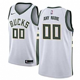 Men & Youth Customized Milwaukee Bucks Nike White Swingman Association Edition Jersey,baseball caps,new era cap wholesale,wholesale hats