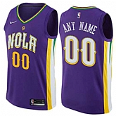 Men & Youth Customized New Orleans Pelicans Purple Nike City Edition Jersey,baseball caps,new era cap wholesale,wholesale hats