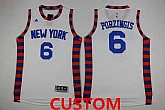 Men & Youth Customized New York Knicks Revolution 30 Swingman 2015-16 White Jersey,baseball caps,new era cap wholesale,wholesale hats