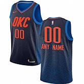 Men & Youth Customized Oklahoma City Thunder Navy Stitched Nike Jersey,baseball caps,new era cap wholesale,wholesale hats