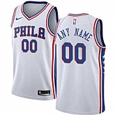 Men & Youth Customized Philadelphia 76ers Swingman White Home Nike Association Edition Jersey,baseball caps,new era cap wholesale,wholesale hats