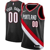 Men & Youth Customized Portland Trail Blazers Swingman Black Road Nike Icon Edition Jersey,baseball caps,new era cap wholesale,wholesale hats