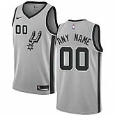 Men & Youth Customized San Antonio Spurs Swingman Silver Alternate Nike Statement Edition Jersey,baseball caps,new era cap wholesale,wholesale hats